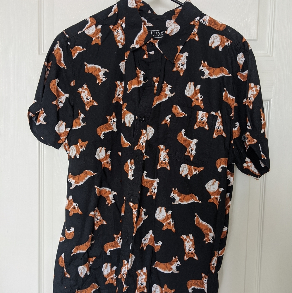 Men's Corgi botton up